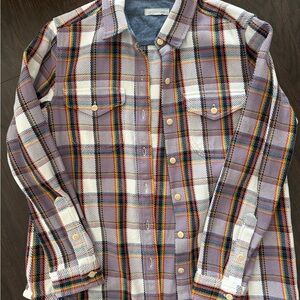 Outerknown Multicolor Plaid Button-Down Shirt